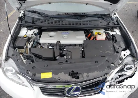 2013 Lexus Ct 200H z USA, uszkodzony, nr VIN JTHKD5BH4D2140980